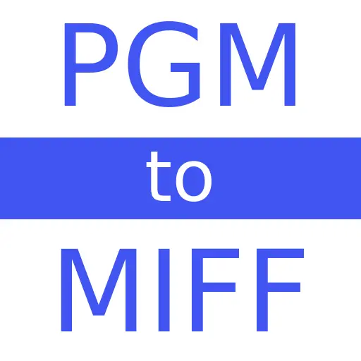 PGM to MIFF