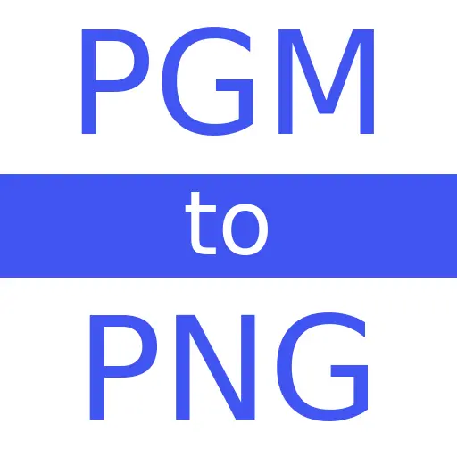 PGM to PNG