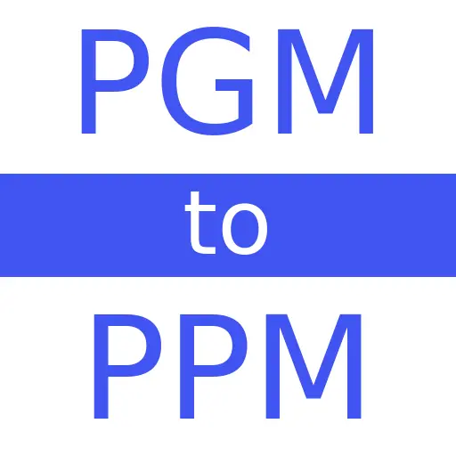 PGM to PPM