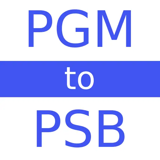 PGM to PSB