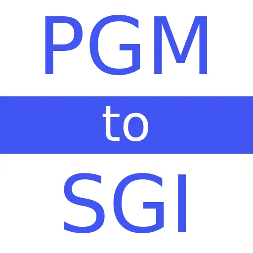 PGM to SGI