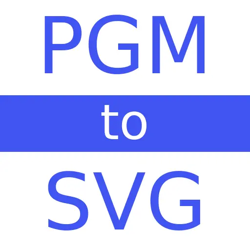 PGM to SVG