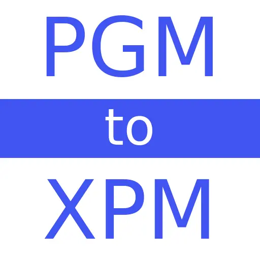 PGM to XPM