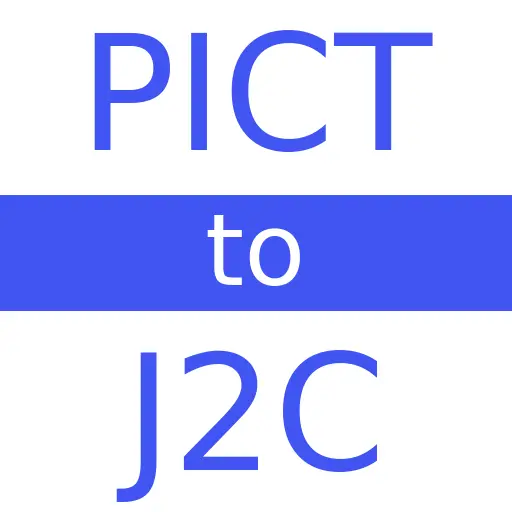 PICT to J2C