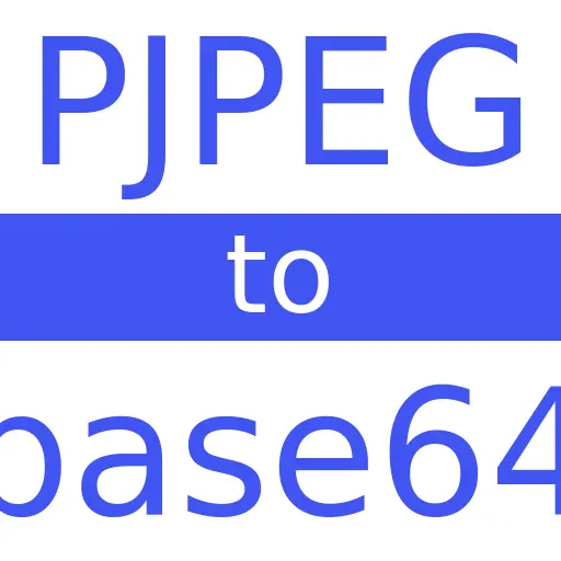 PJPEG to BASE64