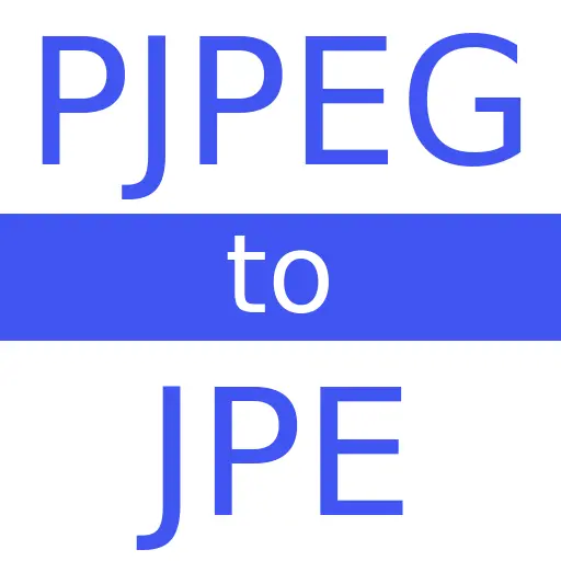 PJPEG to JPE