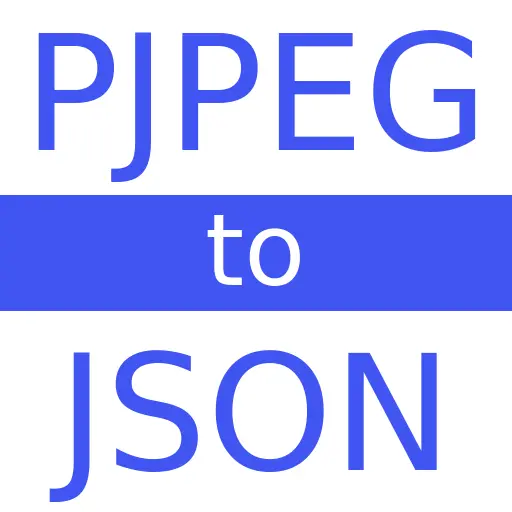 PJPEG to JSON
