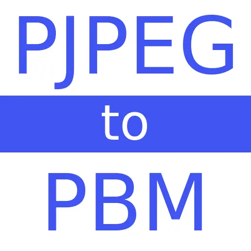 PJPEG to PBM