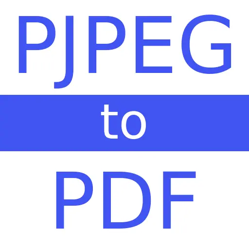 PJPEG to PDF