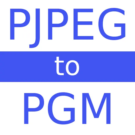 PJPEG to PGM