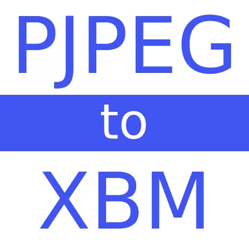 PJPEG to XBM