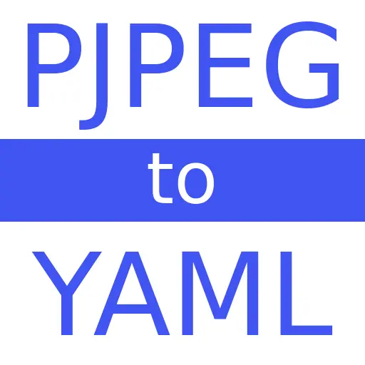 PJPEG to YAML