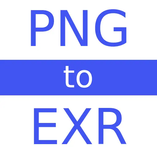 PNG to EXR