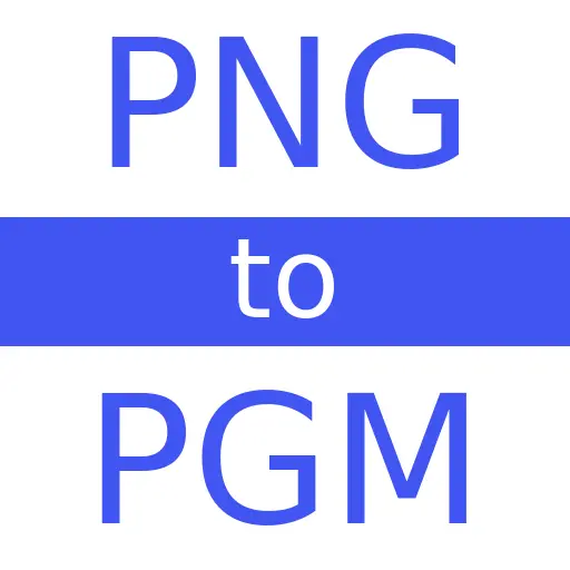 PNG to PGM