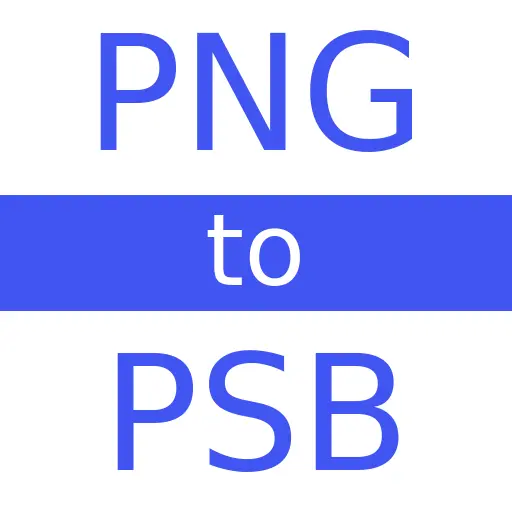 PNG to PSB