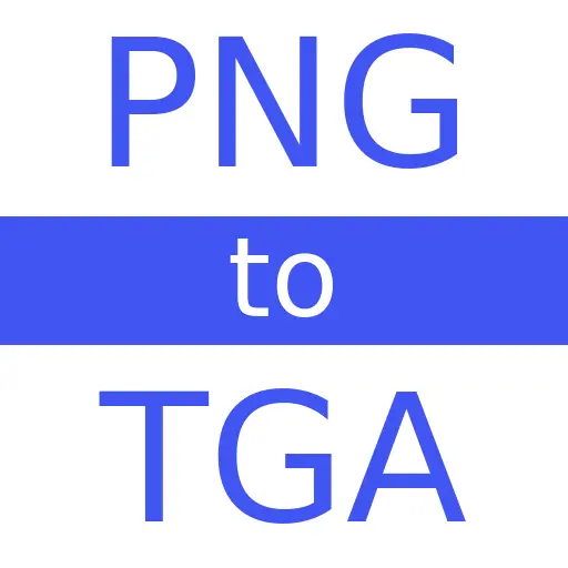 PNG to TGA