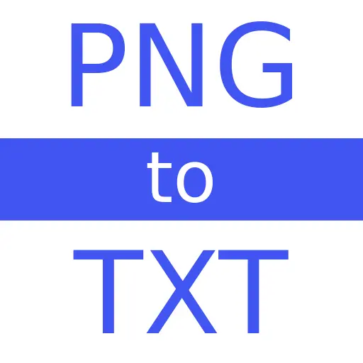 PNG to TXT