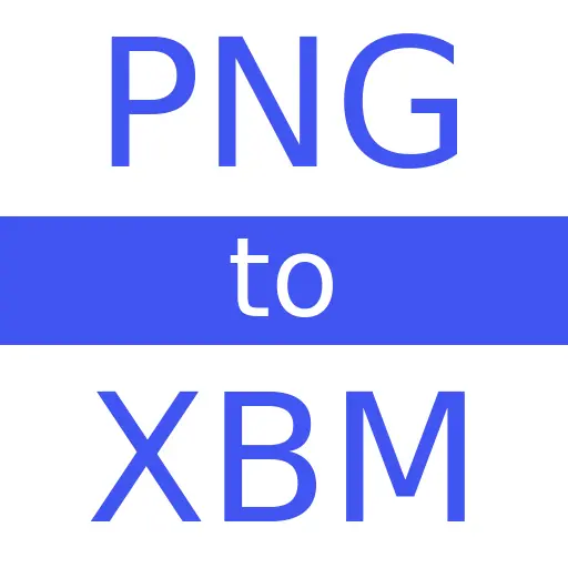 PNG to XBM