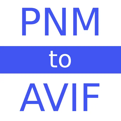 PNM to AVIF