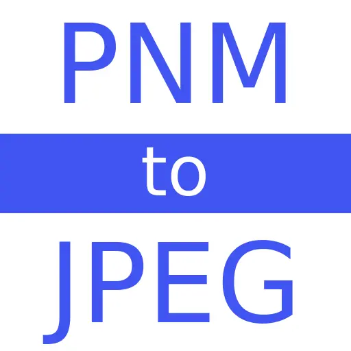 PNM to JPEG