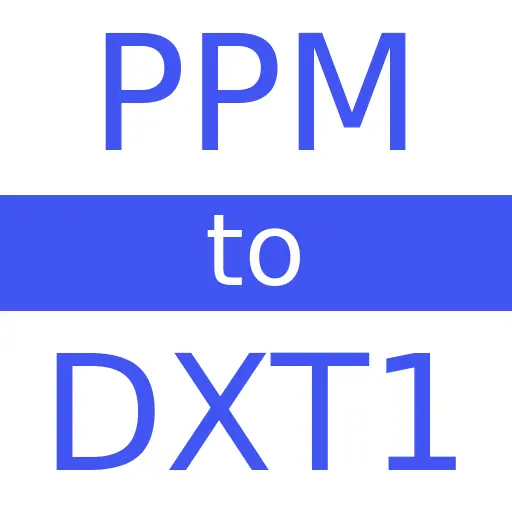 PPM to DXT1
