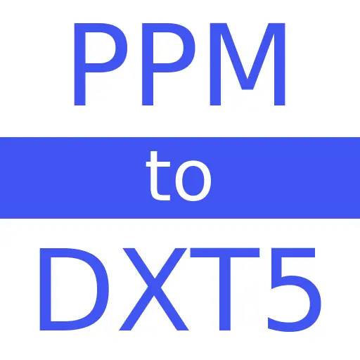 PPM to DXT5