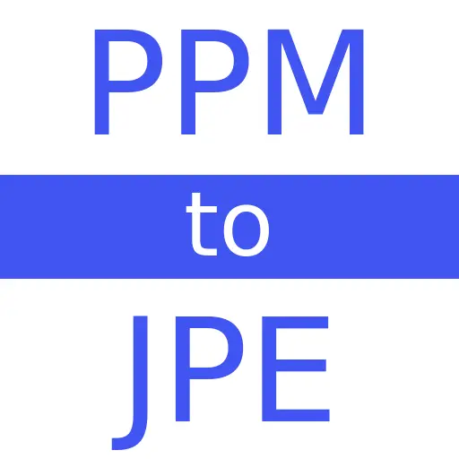 PPM to JPE