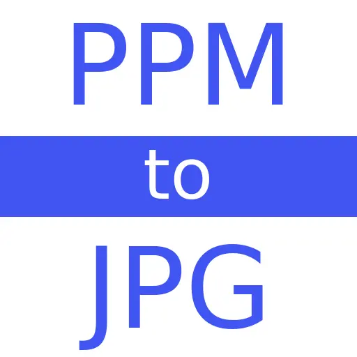 PPM to JPG