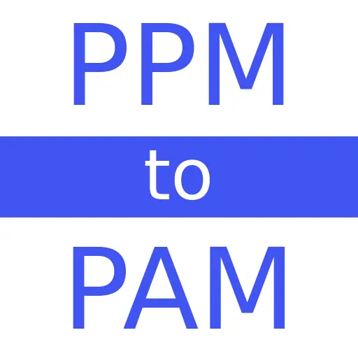 PPM to PAM