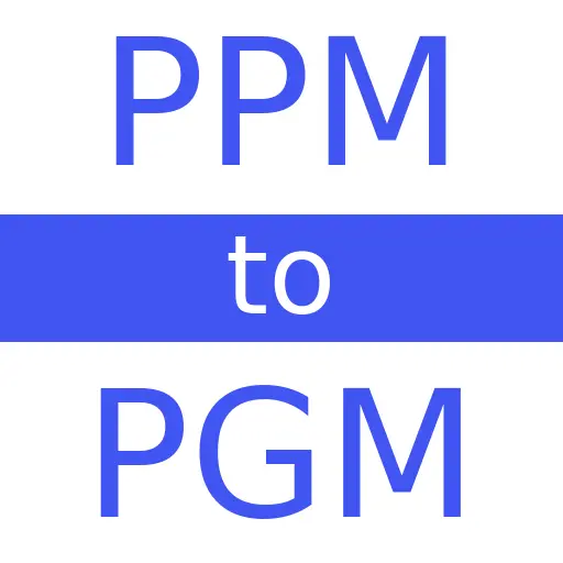 PPM to PGM
