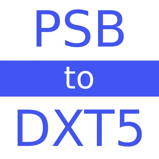 PSB to DXT5