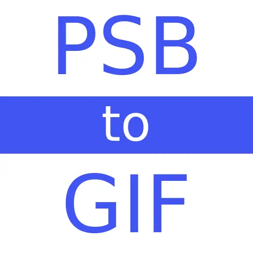 PSB to GIF