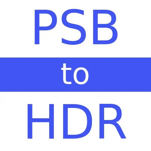 PSB to HDR