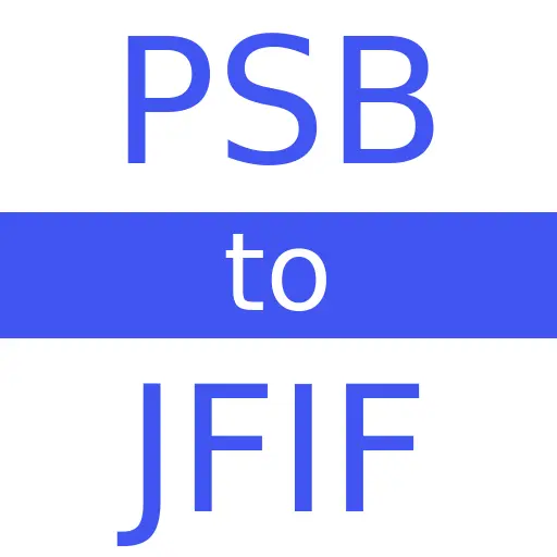 PSB to JFIF