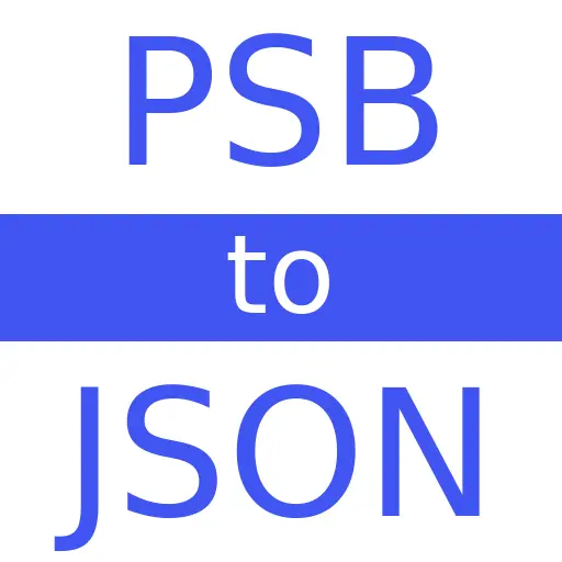 PSB to JSON