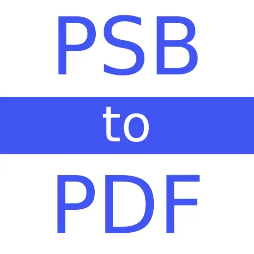 PSB to PDF
