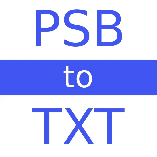 PSB to TXT