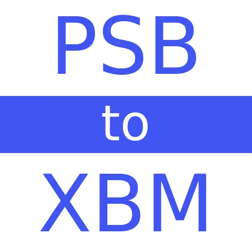 PSB to XBM