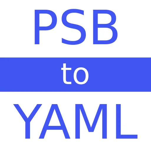 PSB to YAML
