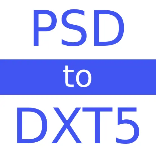 PSD to DXT5