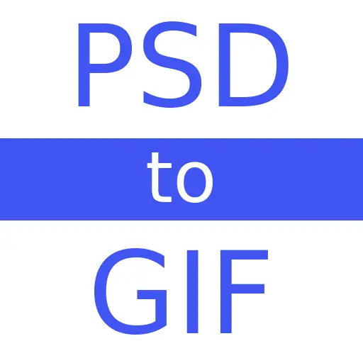 PSD to GIF