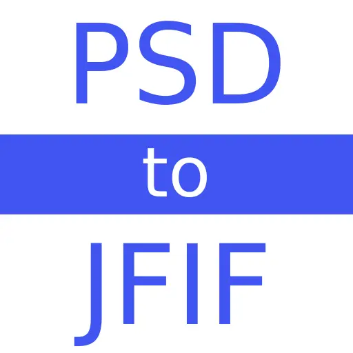 PSD to JFIF