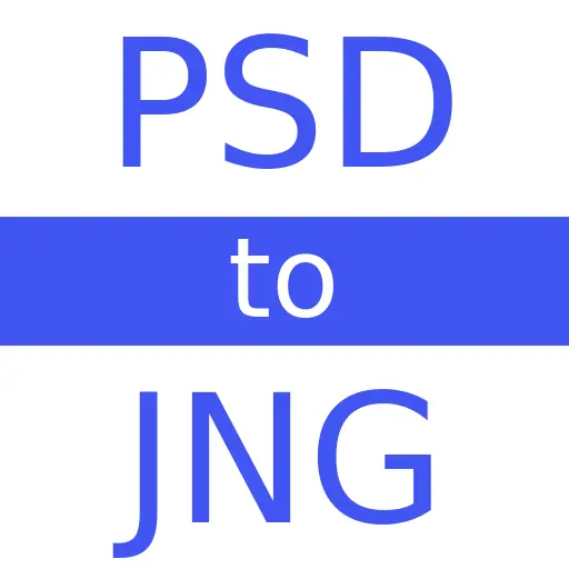 PSD to JNG