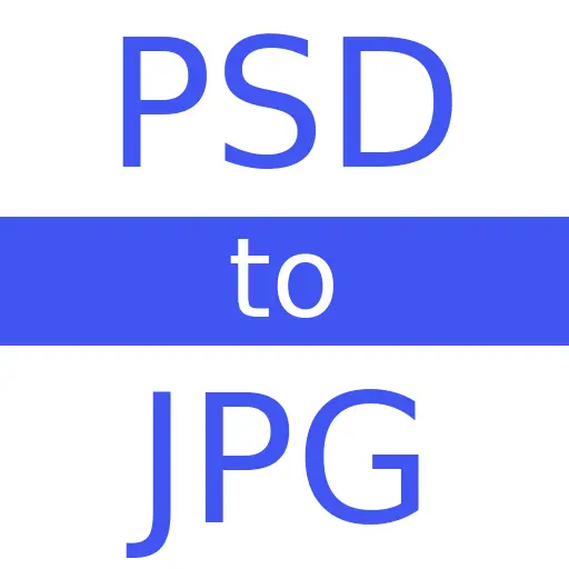 PSD to JPG