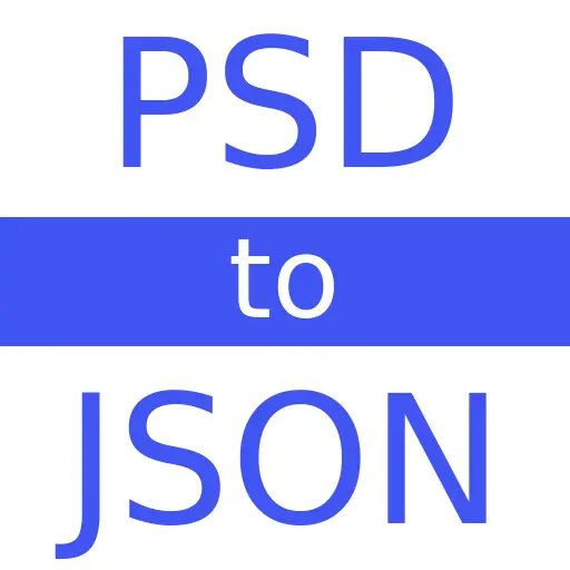 PSD to JSON