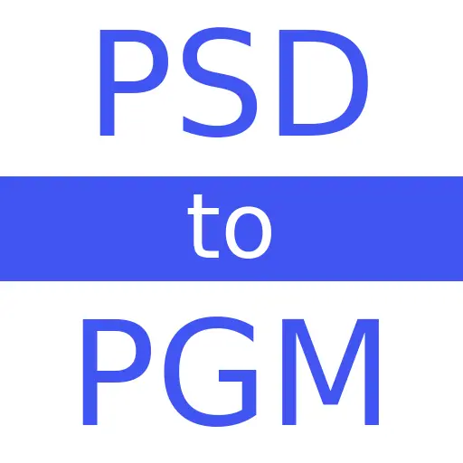 PSD to PGM