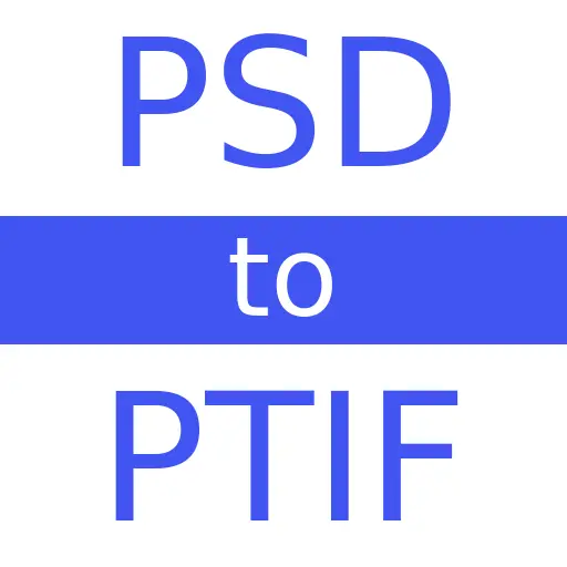 PSD to PTIF