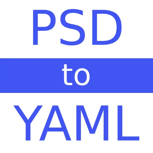 PSD to YAML