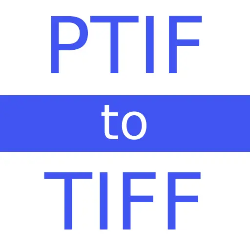 PTIF to TIFF