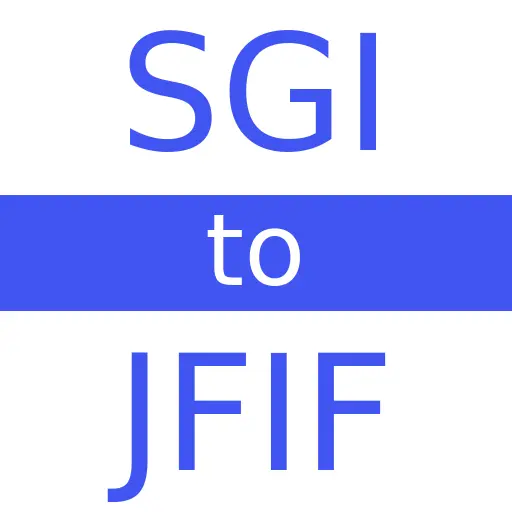 SGI to JFIF